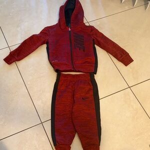 Nike Dri-FIT Red and Black Apparel